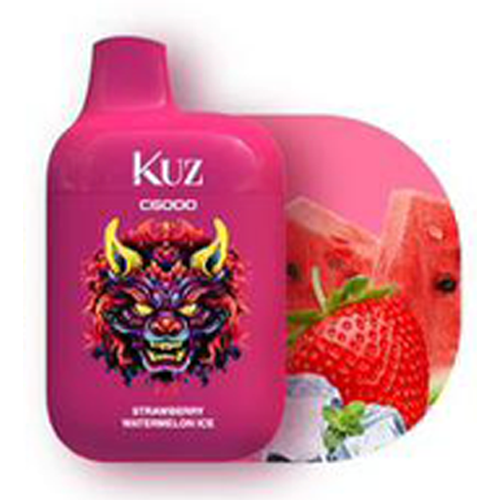 KUZ-Strawberry-Watermelon-Ice-6000.png KUZ STRAWBERRY WATERMELON ICE – 6000 PUFFS - Image 1