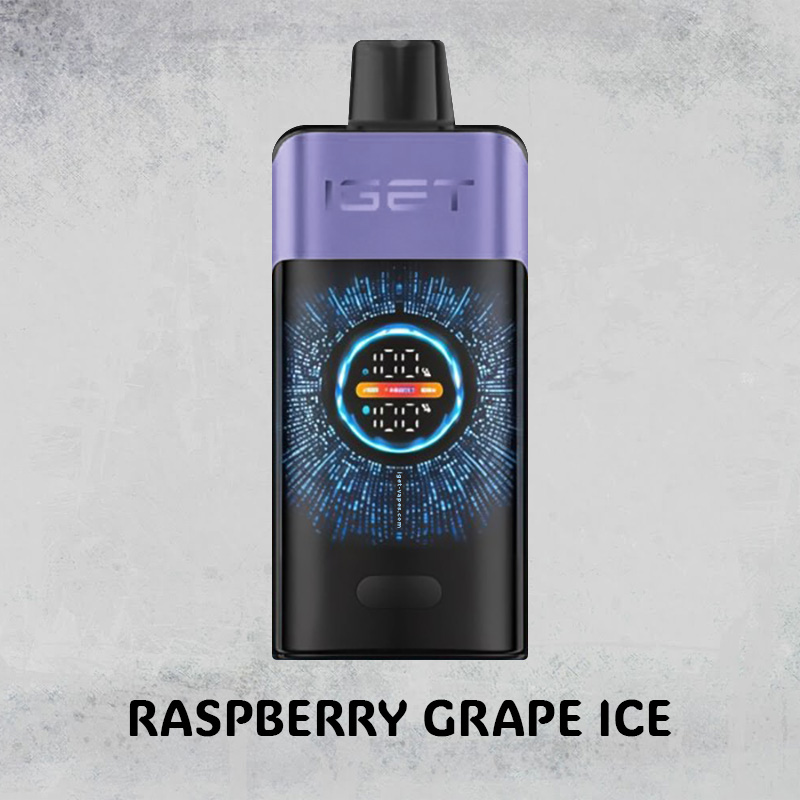 RASPBERRY-GRAPE-ICE-–-IGET-ONE-–-10000-PUFFS.jpg RASPBERRY GRAPE ICE – IGET ONE – 12000 PUFFS - Image 1