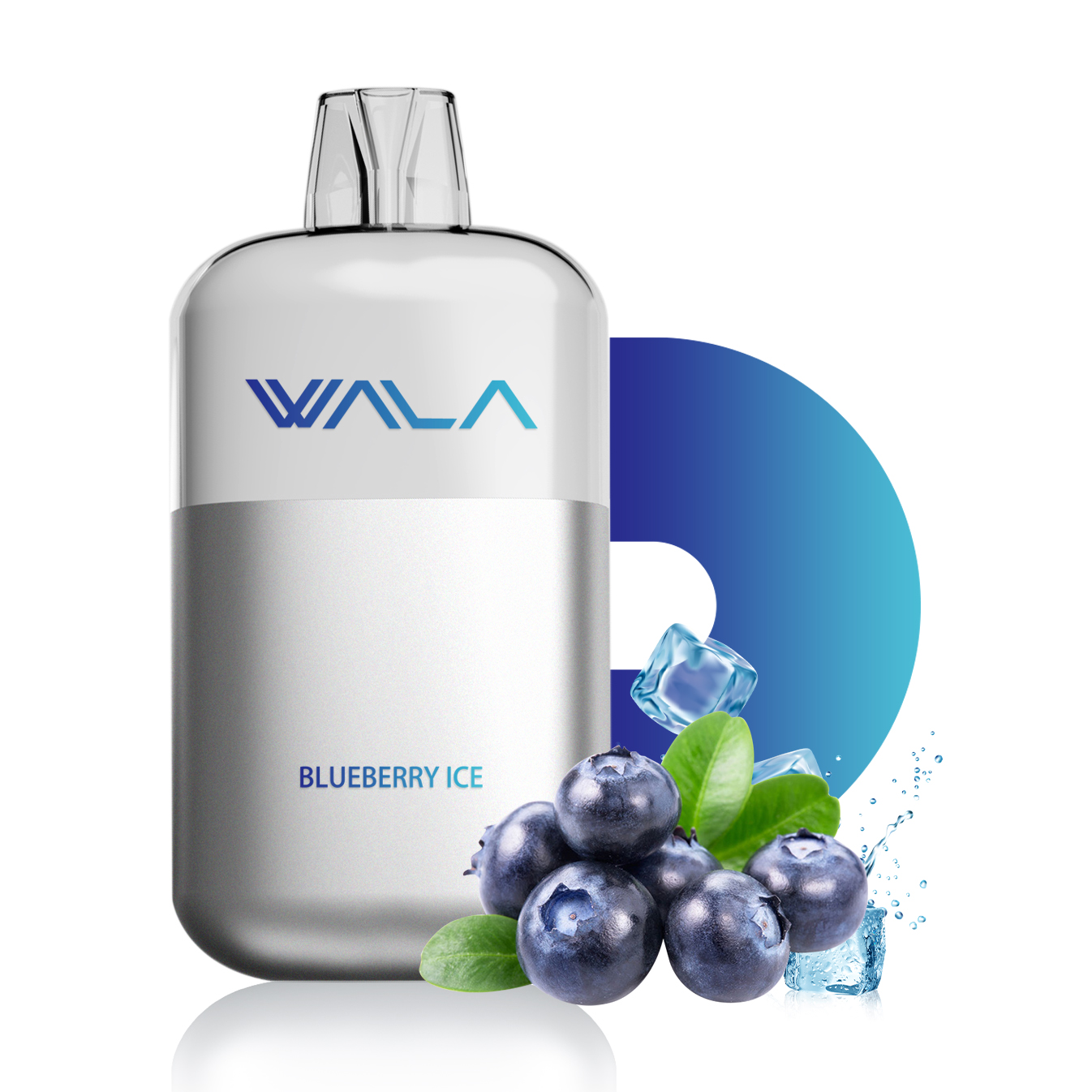blueberry-ice.jpg BLUEBERRY ICE – WALA POP – 10000 PUFFS - Image 1